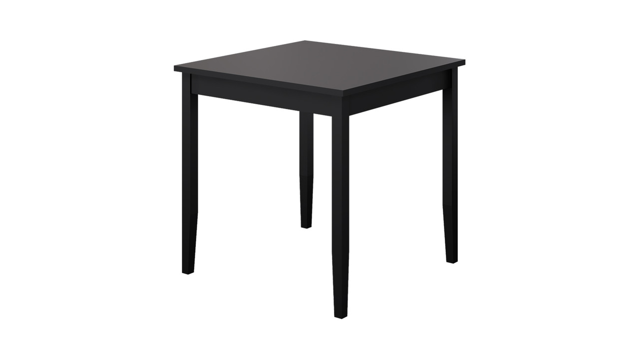 ЛЫМ (Лерхамн) стол 74x74,черный, фото 1