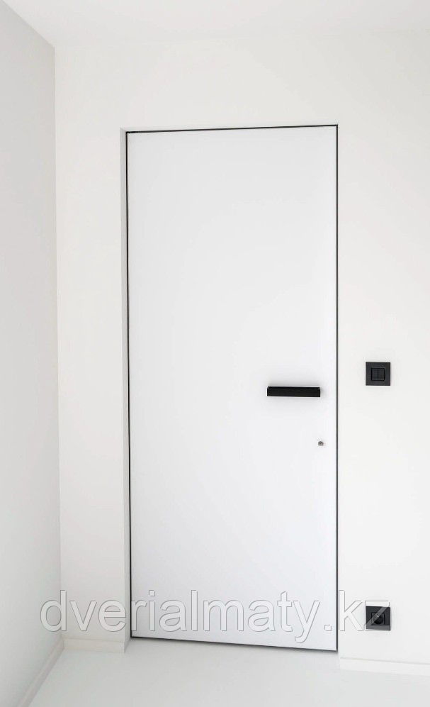 Invisible Reverse PTD T1 2,0 BLACK. Дверь скрытого монтажа, фото 1
