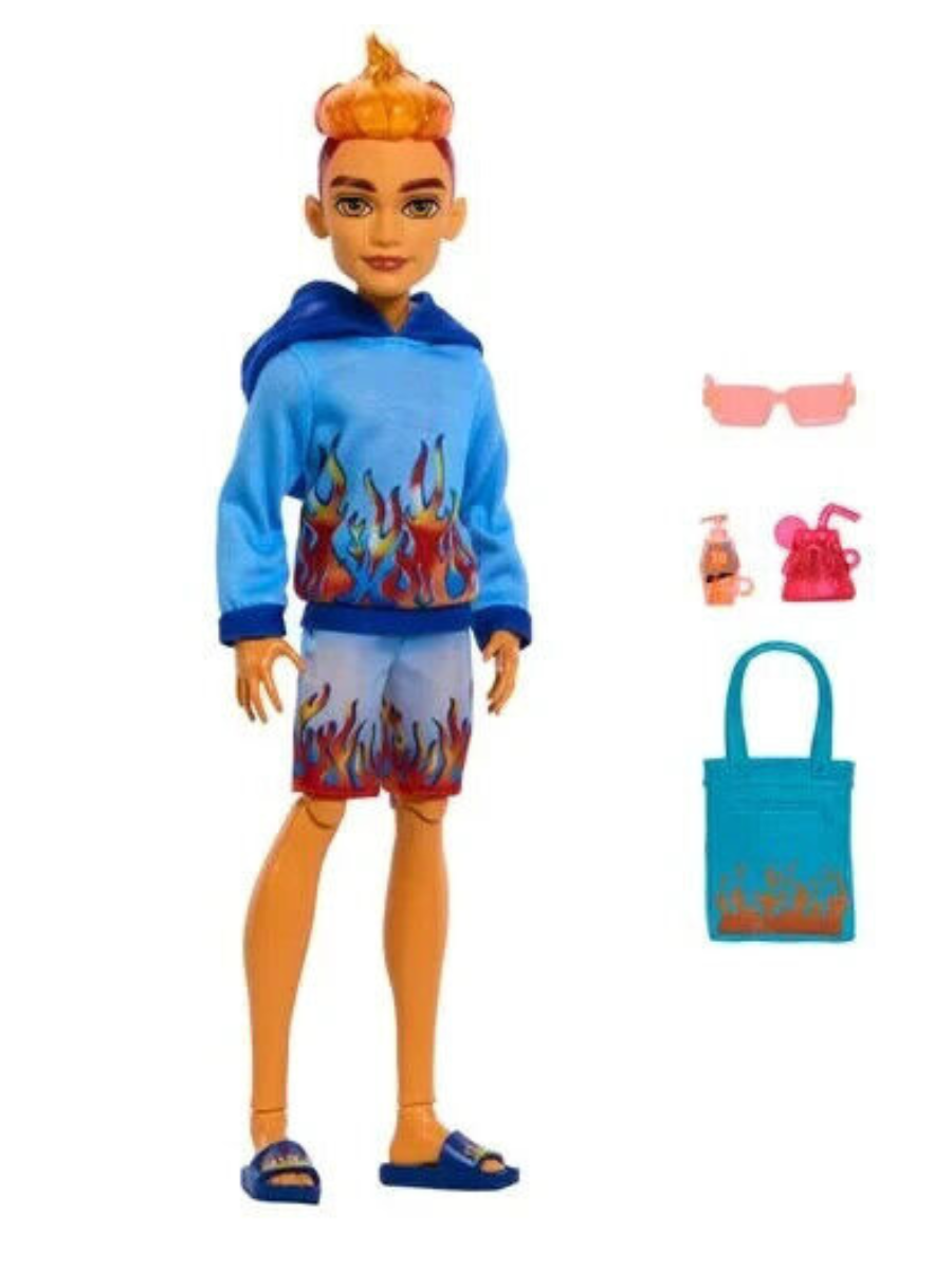 Кукла Monster High, Монстров Паника-Адис Остров Хит Бернс
