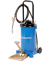 Установка для раздачи густой смазки с педалью, 12 л