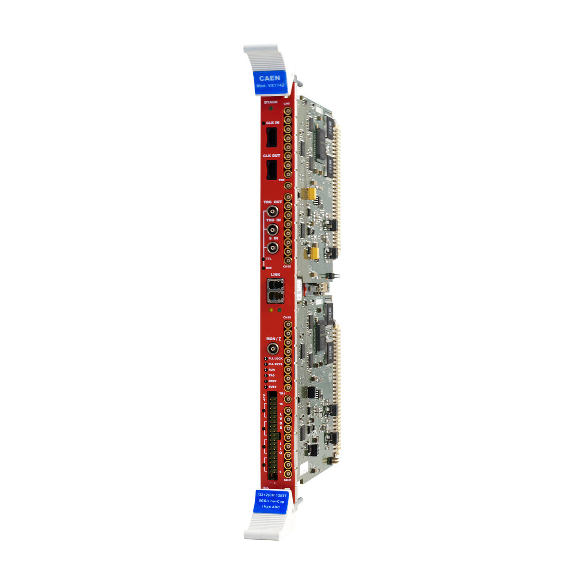 32+ 2-канальный 12-битный дигитайзер с частотой 5 ГГЦ/с VX1742, фото 1