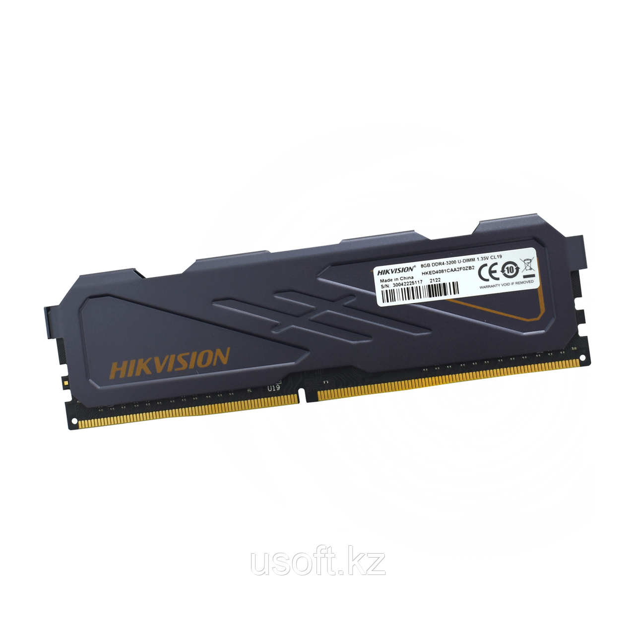 УЦ. МОДУЛЬ ПАМЯТИ HIKVISION U10, HKED4081CAA2F0ZB2, DDR4, 8 GB, Б/У