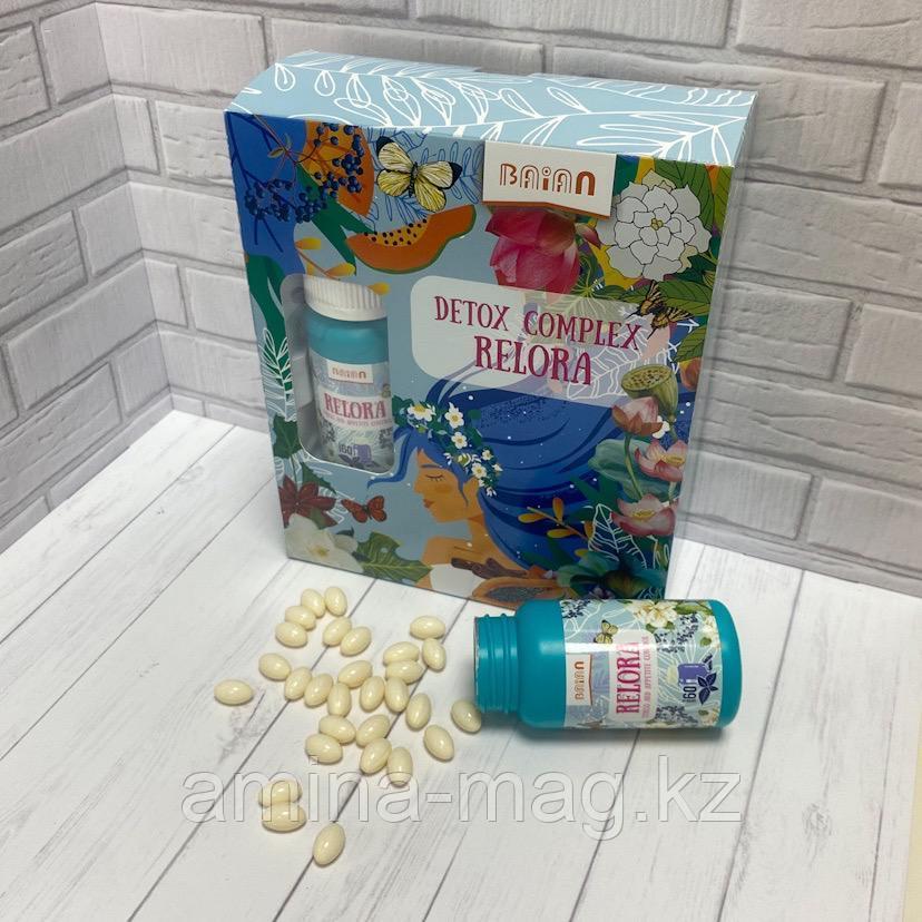 Relora Detox Complex для похудения (60 капсул +30 пакетиков чая) Релорар