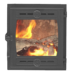 Дверка топочная герметичная "Кижи-2" под стекло ДТГ-8БС