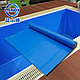 ПВХ пленка Landy Тёмно-голубая антислип для бассейна (Алькорплан, тёмно-голубая антислип, ширина: 1.80 м.), фото 3