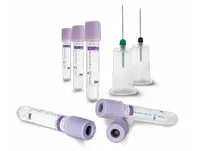 Вакуумная пробирка с сиреневой крышкой, антикоагулянт К2 ЭДТА, 2 мл