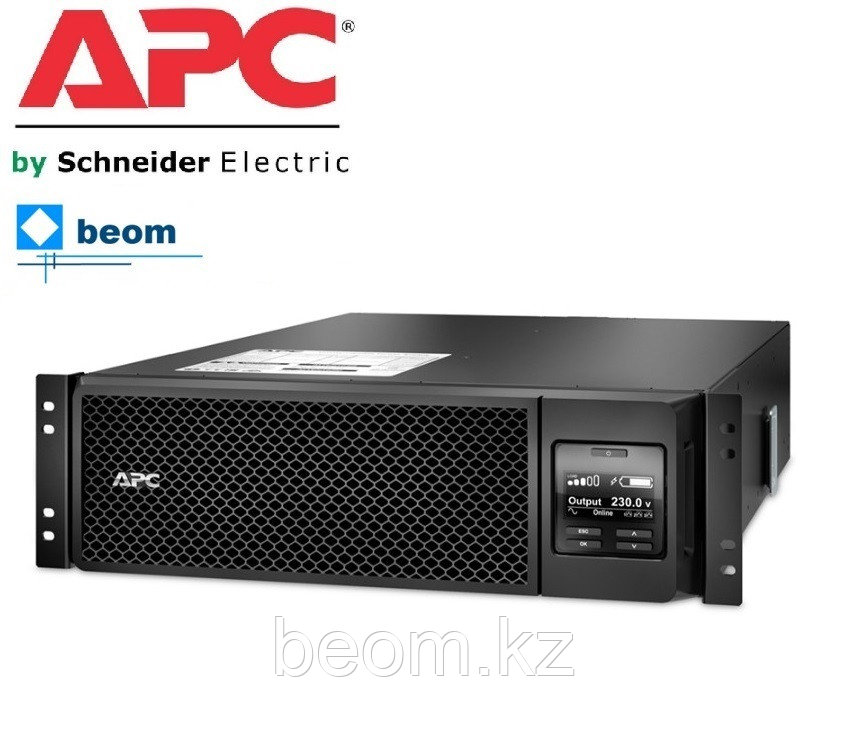 Источник бесперебойного питания 5000ВА/4500Вт APC Smart-UPS SRT5KRMXLI Онлайн, Аналог карты на борту