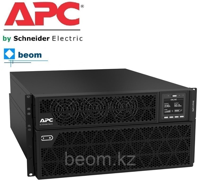 Источник бесперебойного питания 10000ВА/10000Вт APC Smart-UPS SRTG10KXLI Онлайн, Карта уже на борту