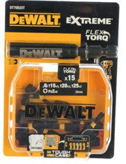 Набор бит 25 мм с магнитным держателем, 16 шт DT70522T/DeWALT