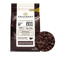 Шоколад Callebaut темный 54,5% 300гр(большими каплями)