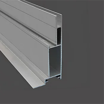 Профиль алюминиевый 8см для ткани (палка - 6 метров)