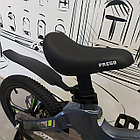 Детский велосипед "Prego". Литые диски размером 16". Двухколесный. С боковыми колесами. Ручные дисковые тормоза., фото 3