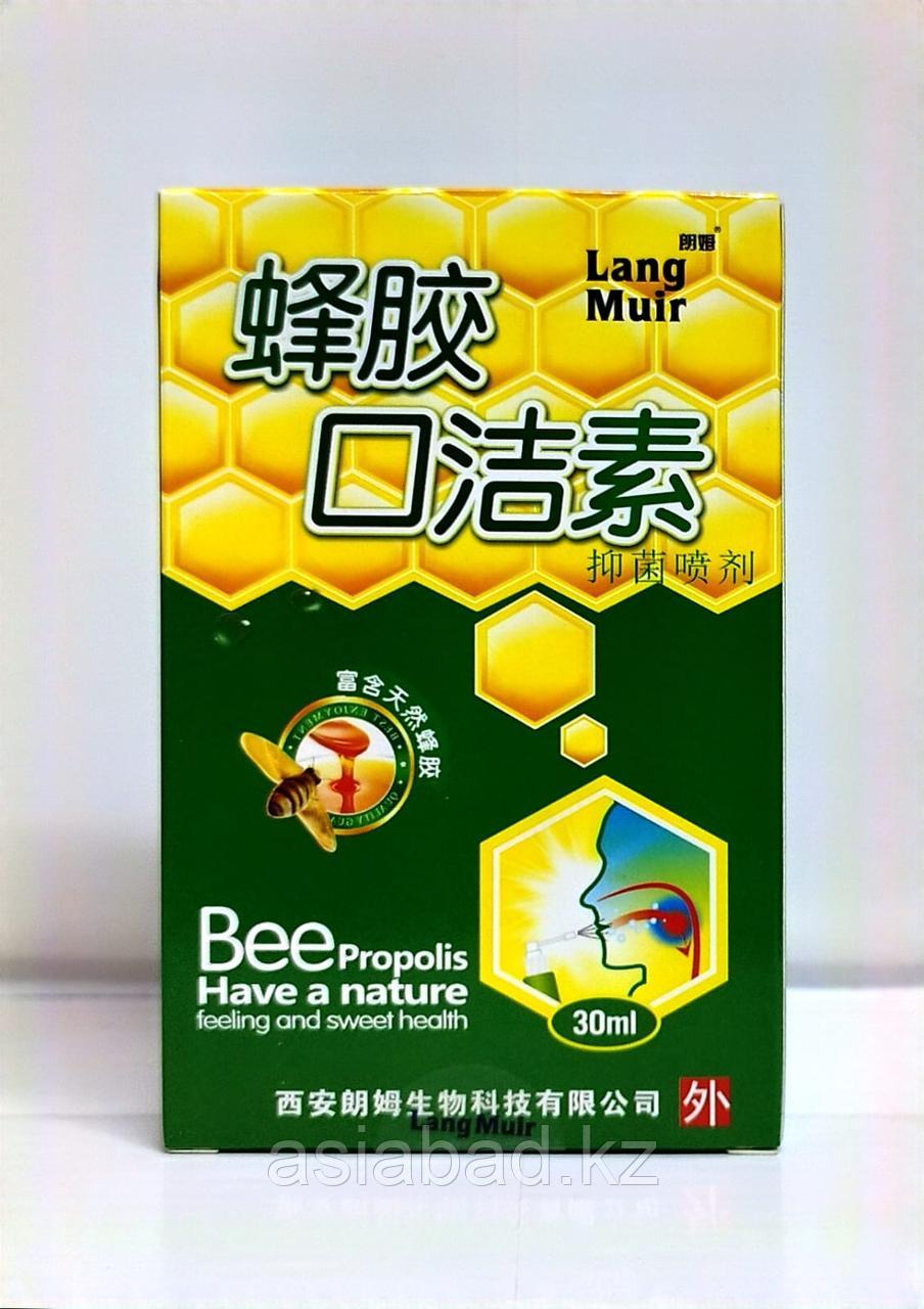 Спрей с прополисом для носа и рта Lang Muir 30 мг, фото 1
