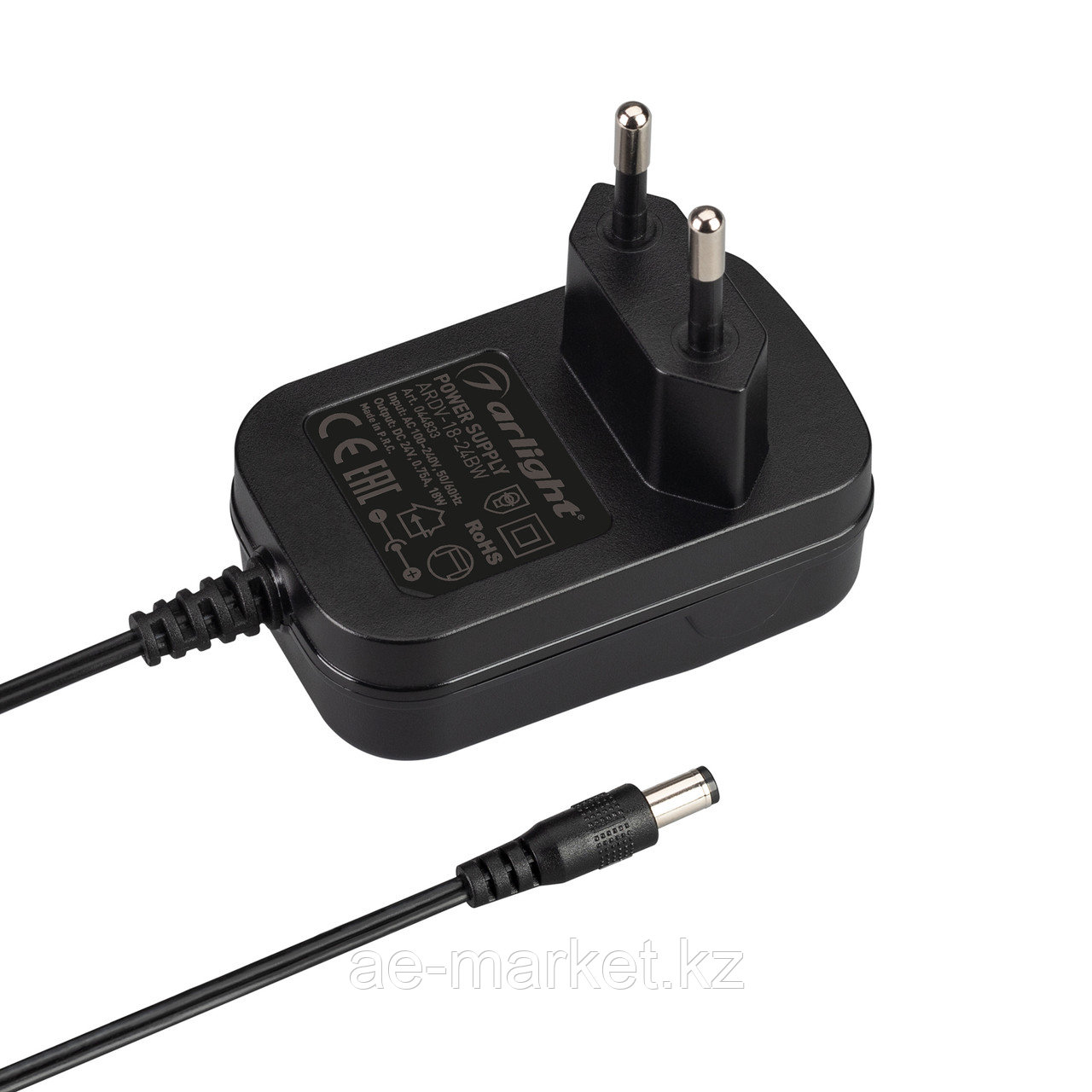 Блок питания ARDV-18-24BW (24V, 0.75A, 18W) (Arlight, Адаптер, 3 года) (044833)