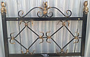Металлические ограды на кладбище Геометрия 12, фото 5