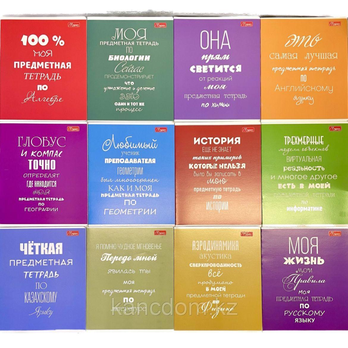 Тетрадь А5 предметная 36л Magister Thematic My Book-ru