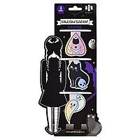 Закладки для книг магнитные 3шт ФЕНИКС+ "МИЛАЯ ГОТИКА" арт.65833