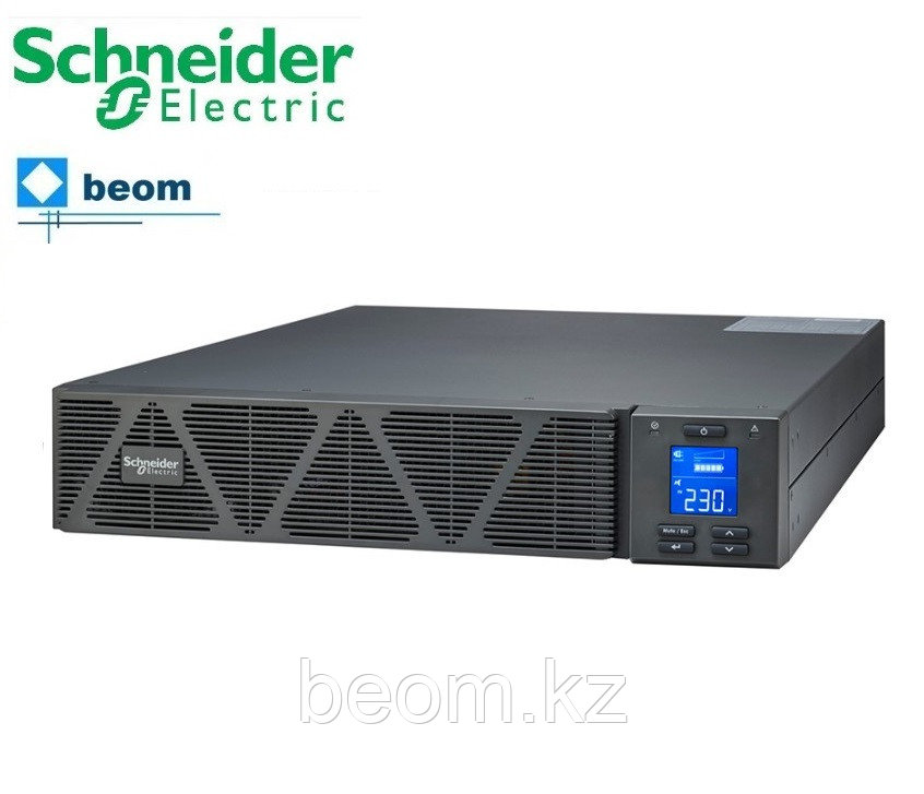 Источник бесперебойного питания 3000ВА/2400Вт Schneider Electric Easy UPS SRVS3KRIRK Онлайн
