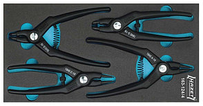 Набор съемников стопорных колец Hazet 163-124/4