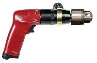 Дрель промышленная пистолетного типа с патроном с ключом Jacobs  Chicago Pneumatic CP1117P09