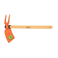 Мотыга двузубая для прополки с деревянным черенком 60 см Tramontina  77802/201