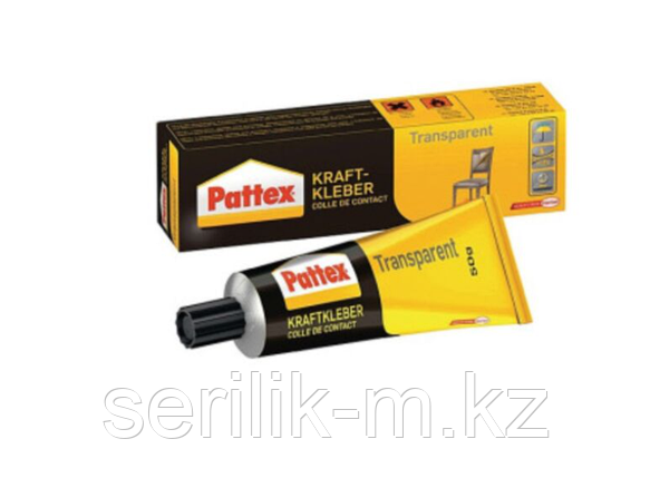 КЛЕЙ КОНТАКТНЫЙ PATTEX 50 ГР ПРОЗРАЧНЫЙ, фото 1