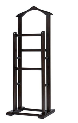 Вешалка костюмная двойная, ZZIBO 13/1, дерево, 45x113 см, венге, фото 1