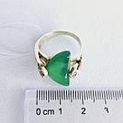 Серьги из серебра с фианитами Индия N805 , с английским замком, фото 3