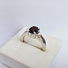 Серьги из серебра с фианитами Индия O516, фото 2