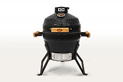 Керамический гриль-барбекю (черный) (33 см)