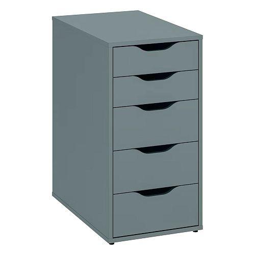 INGAR 5 комод 36х71х53,серо-бирюзовый, фото 1
