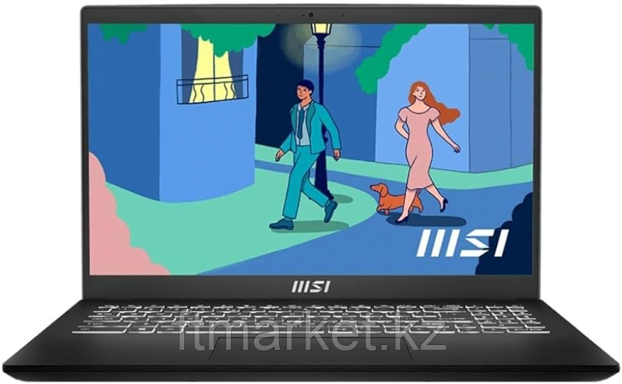 Ноутбук MSI Modern 15 B12M Iris Xe Graphics 15.6" FHD 512GB Classic Black