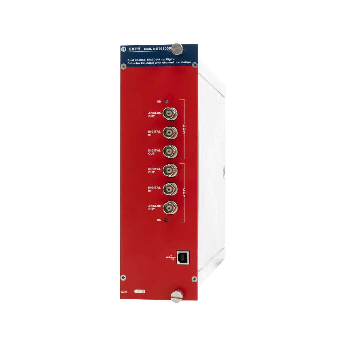 Эмулятор NIM/настольного цифрового детектора NDT6800