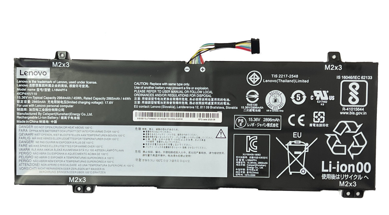 L18C4PF3 L18C4PF4 Аккумулятор Lenovo IdeaPad C340-14API S540-14IML L18C4PF4 L18M4PF3 15.36V 45W (org)