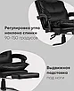 Кресло руководителя TopChairs Alpha черное, фото 4