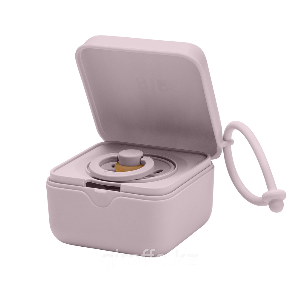 Контейнер для пустышки BIBS Pacifier Box - Dusky Lilac, фото 1