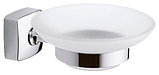 FIXSEN мыльница Kvadro FX-61308 1 шт, металл, стекло, фото 3