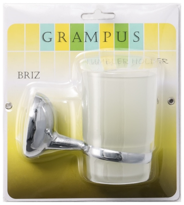 FIXSEN стакан Briz GR-3006 1 шт, стекло, металл