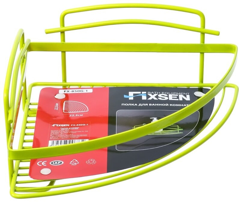 FIXSEN полка FX-850G-1 1 шт, пластик