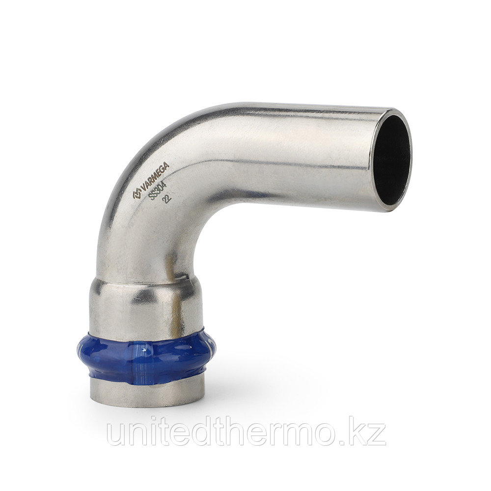 Угольник 54x54a 90° однораструбный Varmega Inox Press