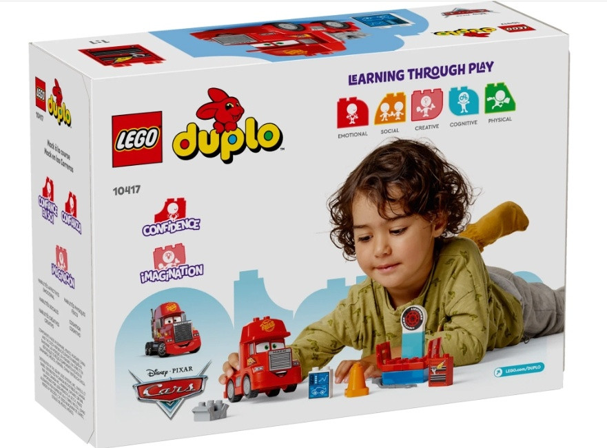 Lego 10417 Duplo Мак на гонке Лего Дупло Тачки, фото 1