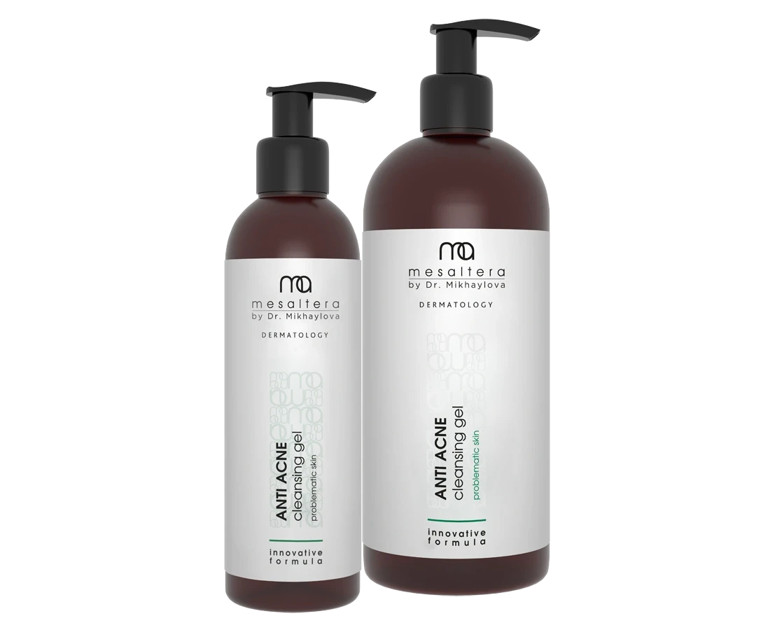MESALTERA BY DR. MIKHAYLOVA  ANTI ACNE CLEANSING GEL 400 ML Очищающий гель для проблемной кожи