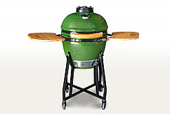 Керамический гриль-барбекю (зеленый) (48см)