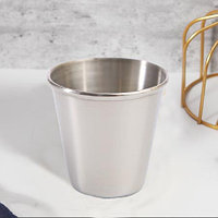 Соусница металлическая нержавеющая сталь 30 мл серебристая