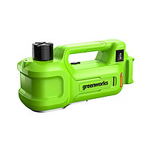 Домкрат гидравлический аккумуляторный Greenworks 24V 2-021925 3401407