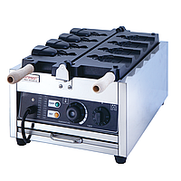 Вафельница Таяки Рыбки 4 рыбы ZH-1104B