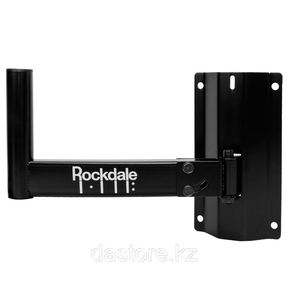ROCKDALE 3323 настенный кронштейн для АС,наклонный, поворотный. Разъем диметром 35 мм. Сталь.Цвет: черный
