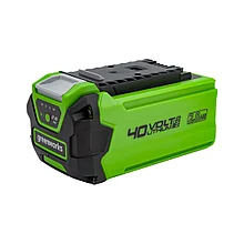 Аккумулятор с USB разъемом Greenworks 40V 2 Ач 2-022017 2939407