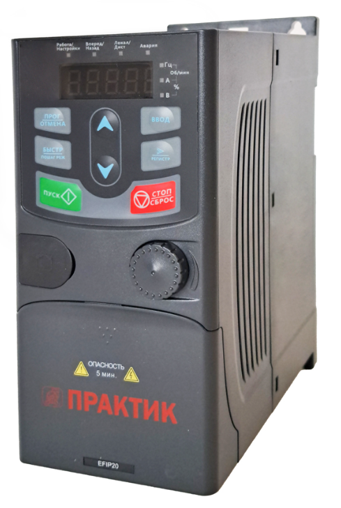 Преобразователь частоты EFIP-LA3 0,75/1,5 кВт 3х380 IP20