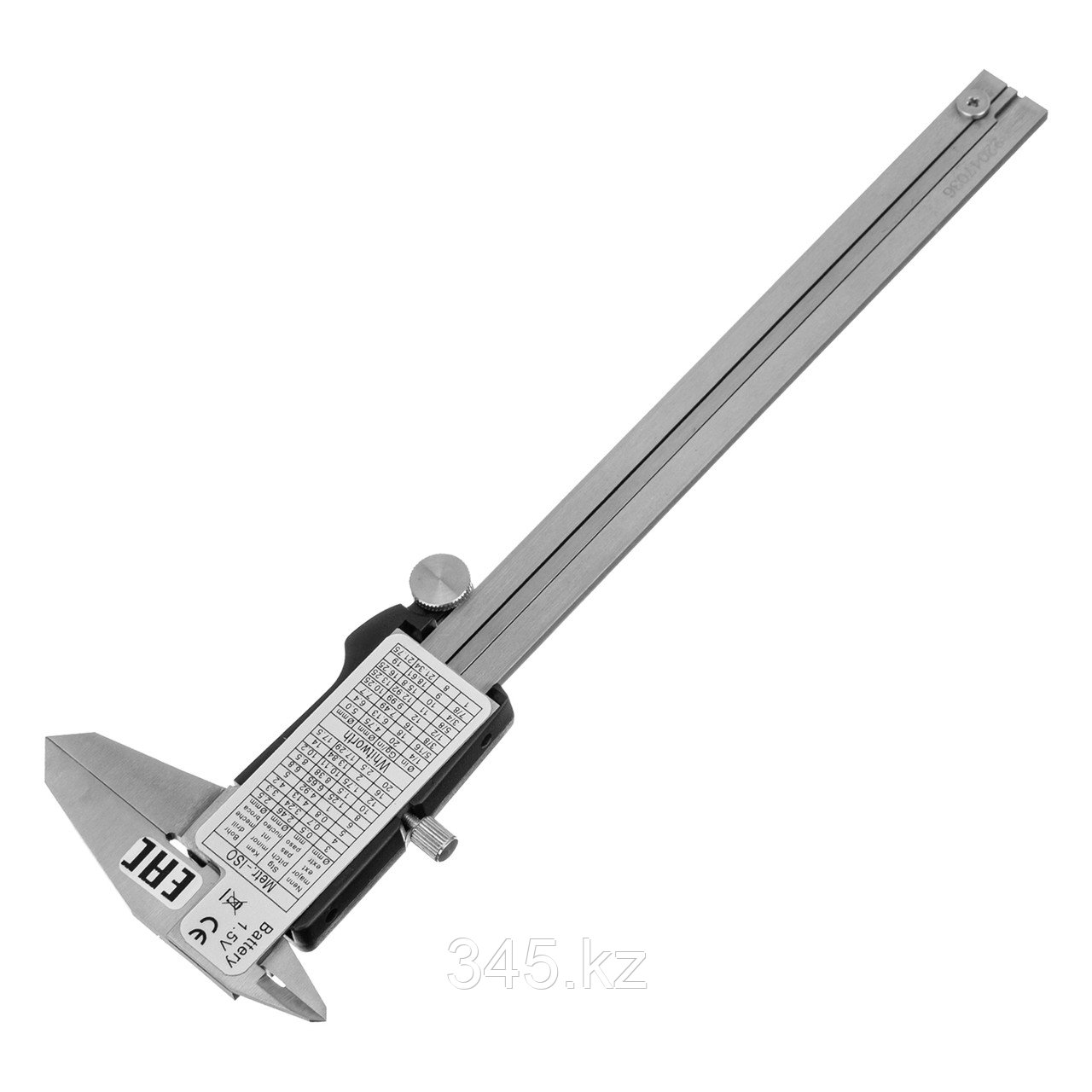 Штангенциркуль, 150 мм, электронный, с глубиномером// Denzel